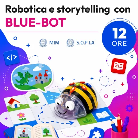 Certificazione Robotica e storytelling con Blue-Bot