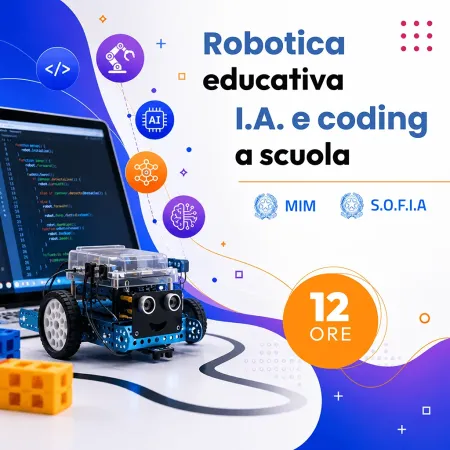 Certificazione Robotica educativa, I.A. e coding a scuola Certificazione Robotica educativa, I.A. e coding a scuola
