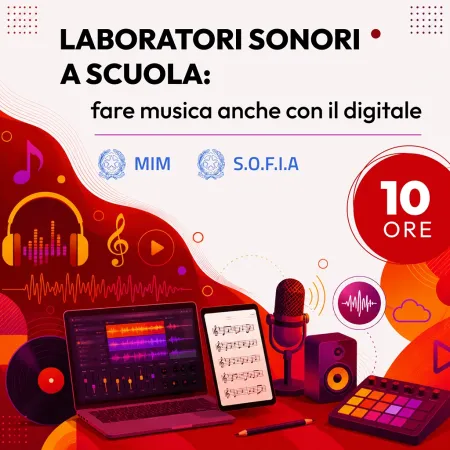 Certificazione Laboratori sonori a scuola: fare musica anche con il digitale