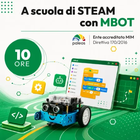 Certificazione A scuola di STEAM con mBot