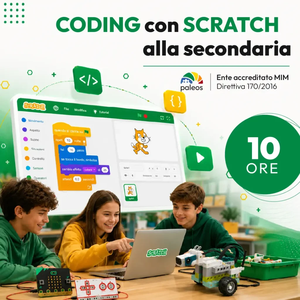 Certificazione CODING con Scratch secondaria