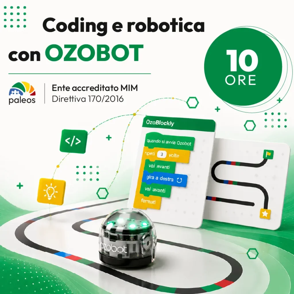 Certificazione Coding e robotica con Ozobot