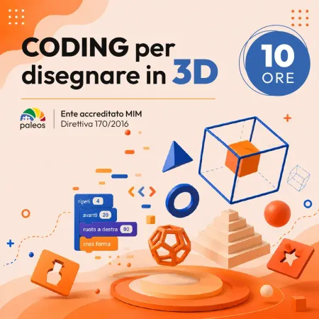 Certificazione Coding per disegnare in 3D