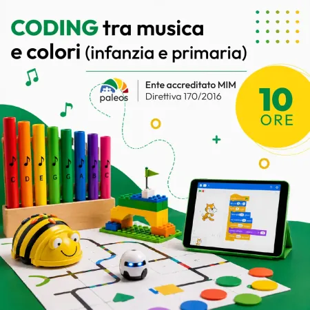 Certificazione Coding tra musica e colori (infanzia e primaria)