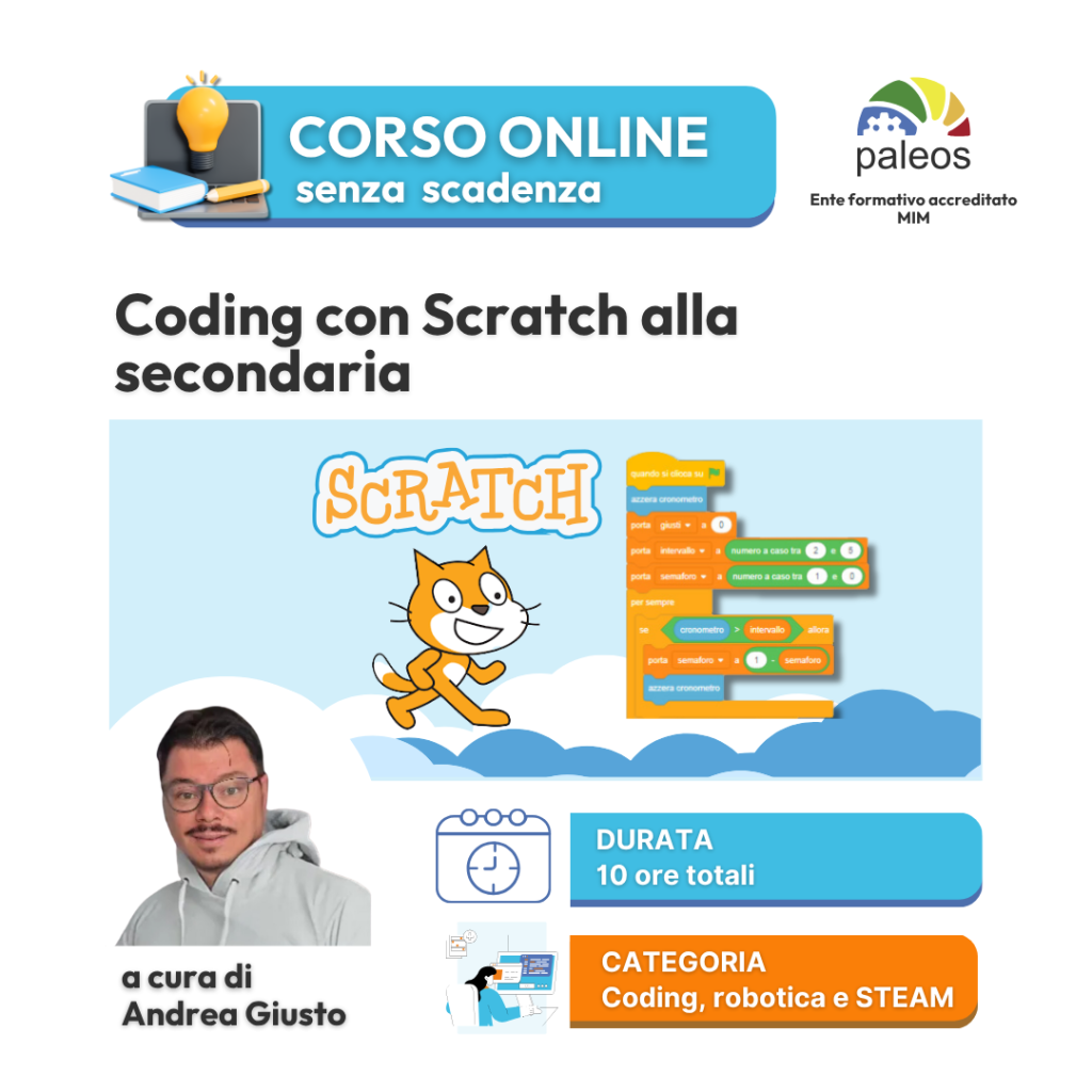 CODING con Scratch secondaria – senza certificazione