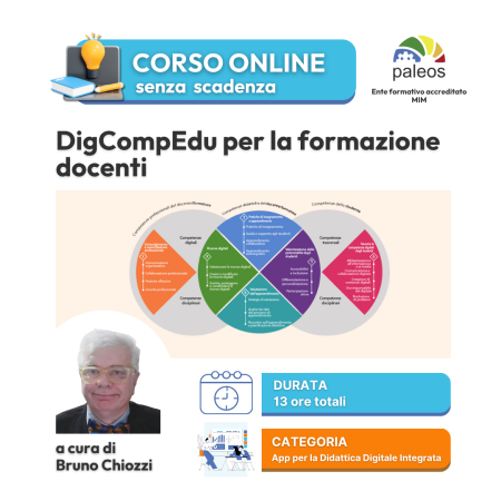 DigCompEdu per la formazione docenti – senza certificazione