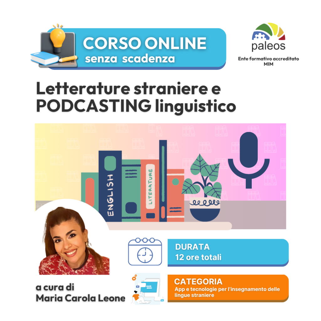 Letterature straniere e podcasting linguistico – senza certificazione