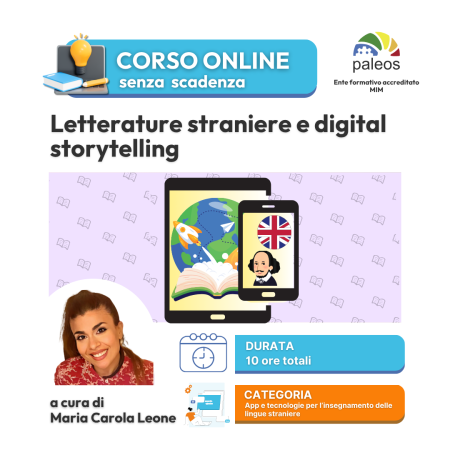 Letterature straniere e digital storytelling – senza certificazione