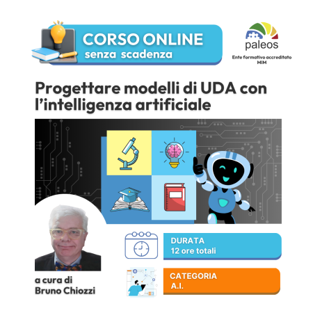 Progettare modelli di UDA con l’intelligenza artificiale – senza certificazione