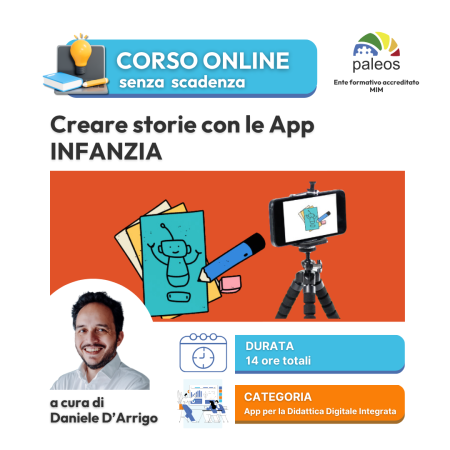 Creare storie con le app INFANZIA – senza certificazione