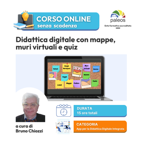 Didattica digitale con mappe, muri virtuali e quiz – senza certificazione