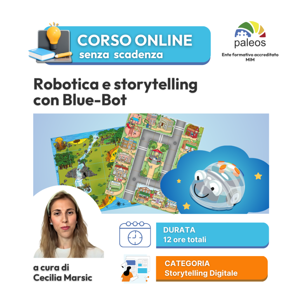 Robotica e storytelling con Blue-Bot – senza certificazione