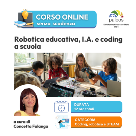 Robotica educativa, I.A. e coding a scuola – senza certificazione