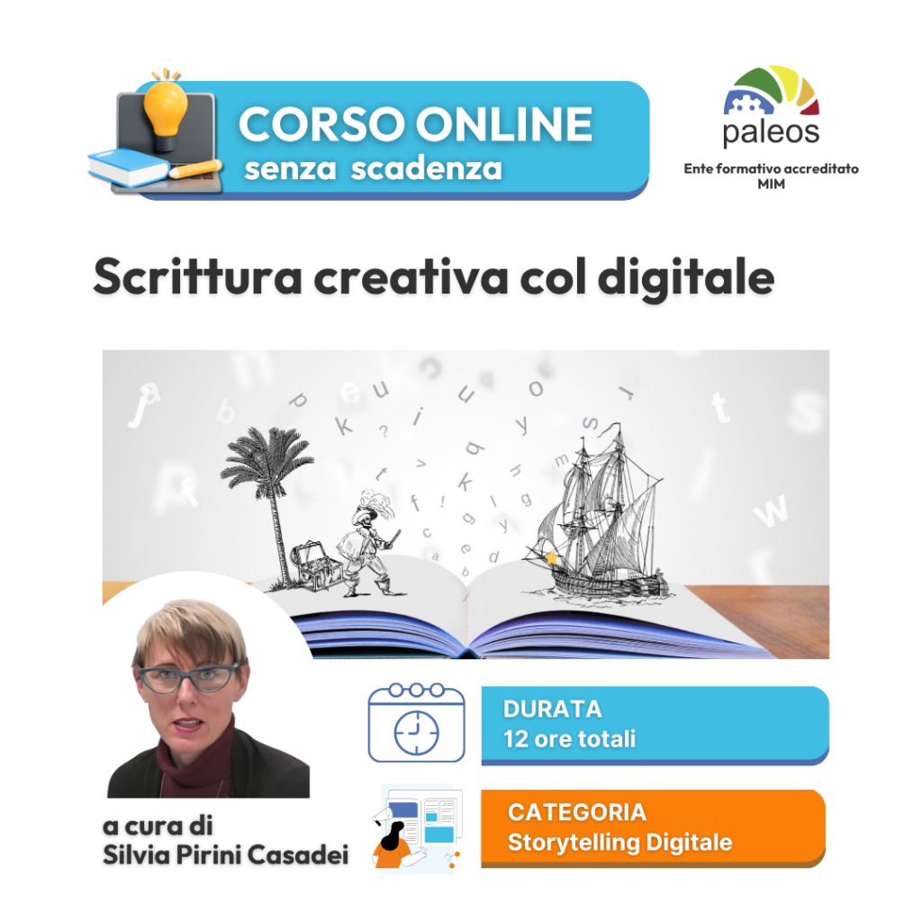 Scrittura creativa col digitale – senza certificazione