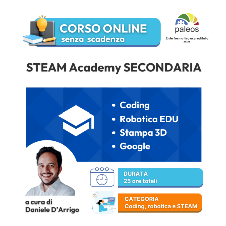 STEAM Academy secondaria – senza certificazione