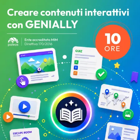 Certificazione Creare contenuti interattivi con Genially