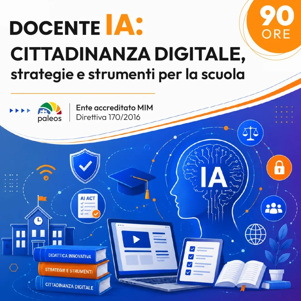Certificazione Docente IA: cittadinanza digitale, strategie e strumenti per la scuola