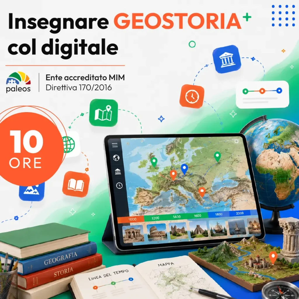 Certificazione Insegnare geostoria col digitale
