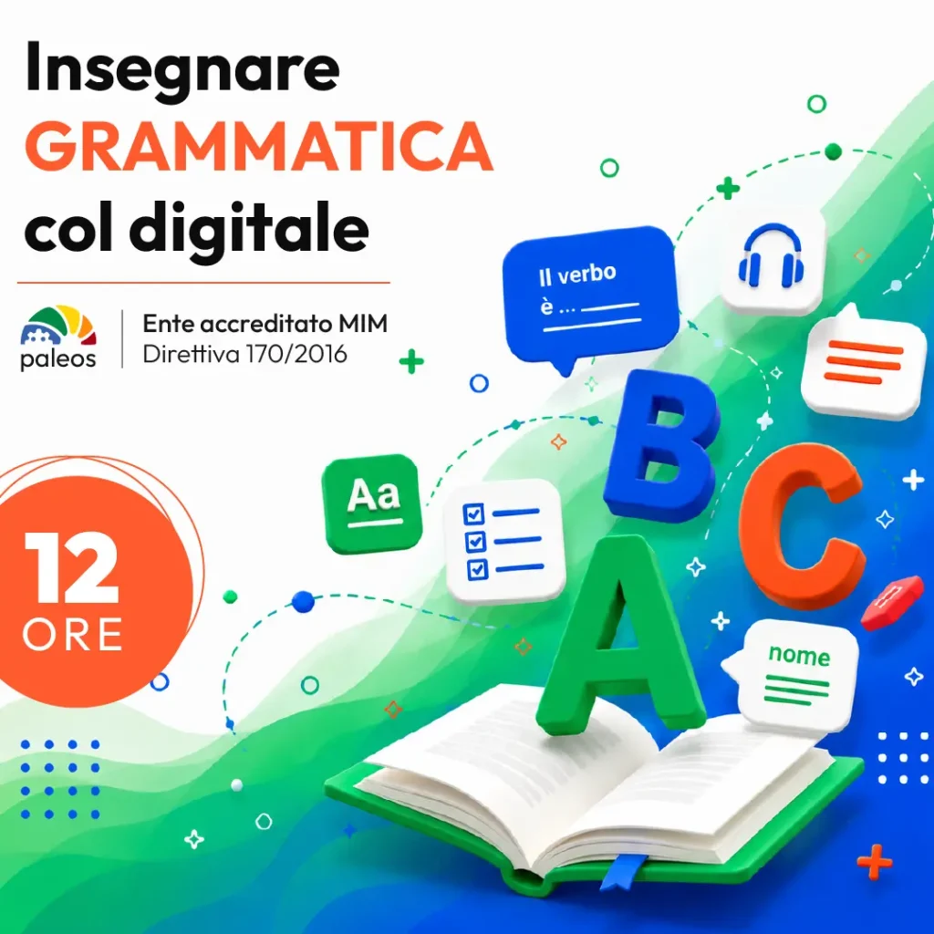 Certificazione Insegnare grammatica col digitale
