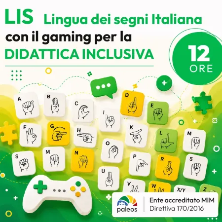 Certificazione LIS (Lingua dei segni Italiana) con il gaming