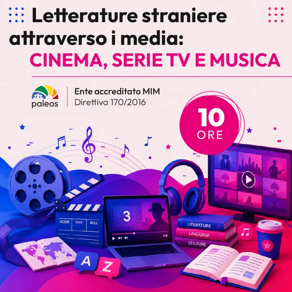 Certificazione Letterature straniere attraverso i media: cinema, serie TV e musica