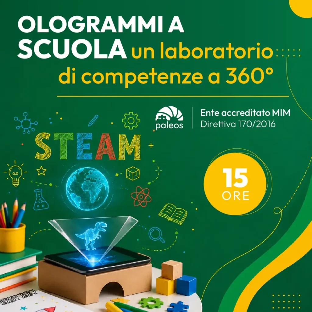 Certificazione Ologrammi a scuola un laboratorio di competenze a 360°