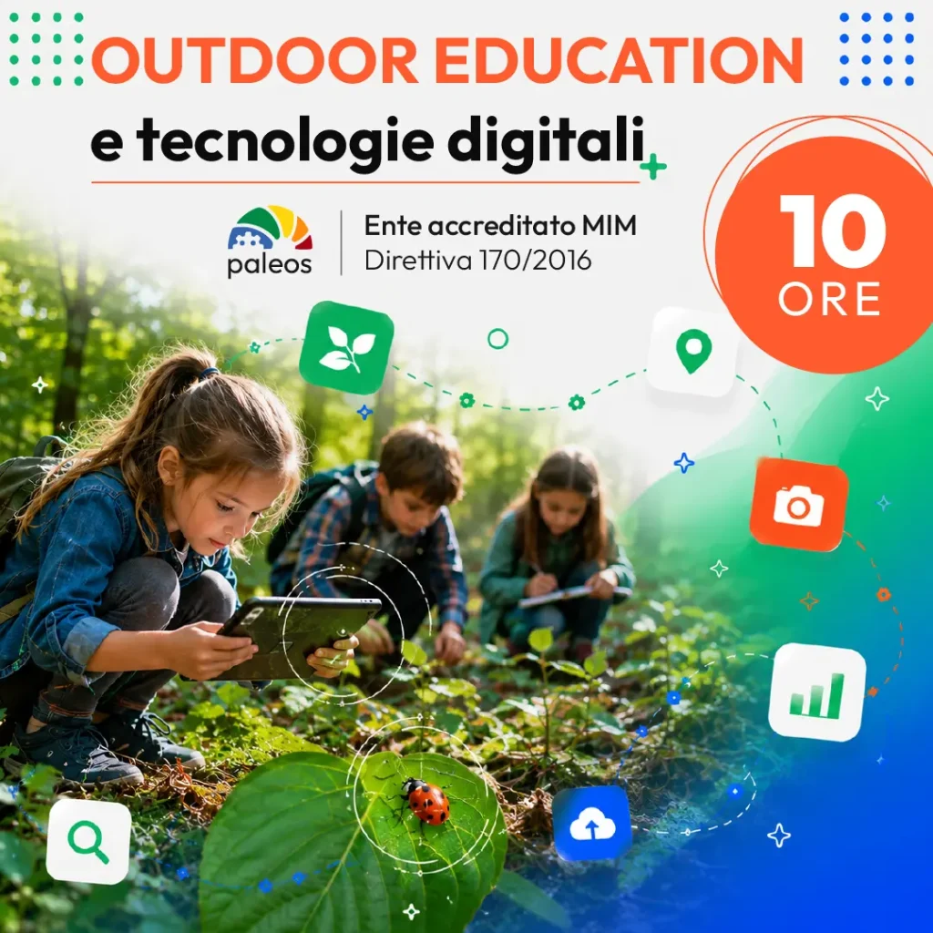 Certificazione Outdoor education e tecnologie digitali