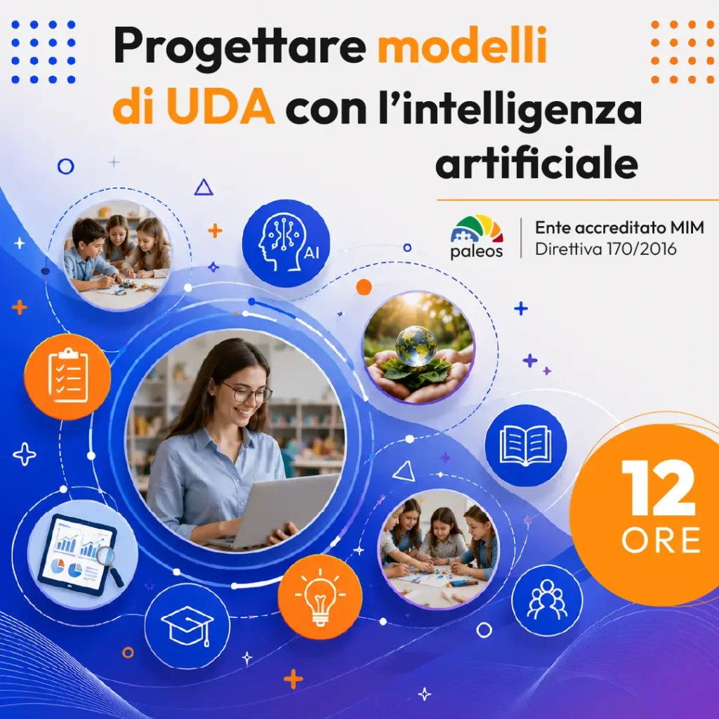 Certificazione Progettare modelli di UDA con l’intelligenza artificiale