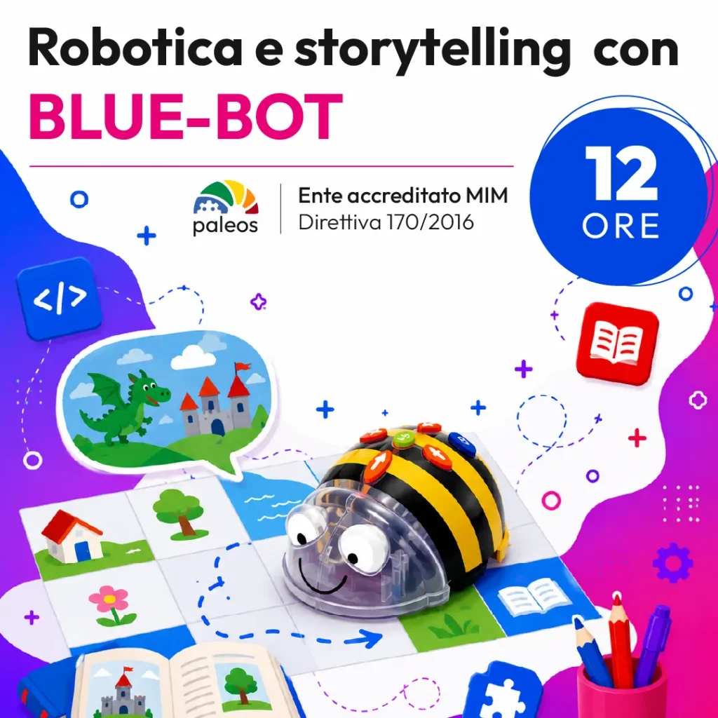 Certificazione Robotica e storytelling con Blue-Bot