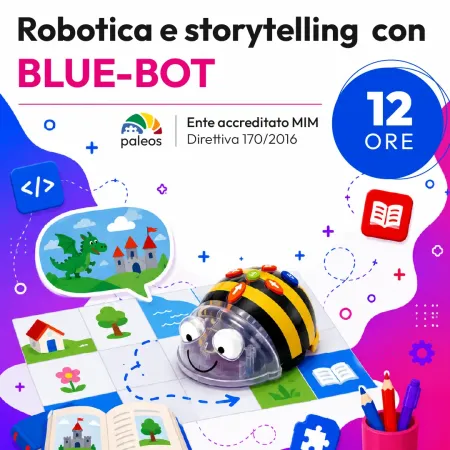 Certificazione Robotica e storytelling con Blue-Bot