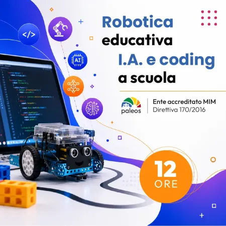 Certificazione Robotica educativa, I.A. e coding a scuola