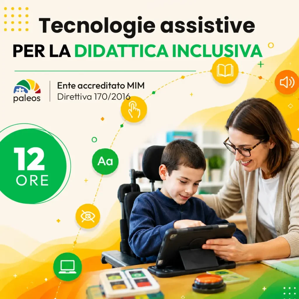 Certificazione Tecnologie assistive per la didattica inclusiva