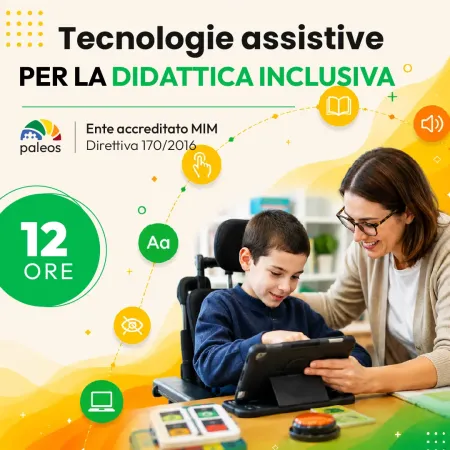 Certificazione Tecnologie assistive per la didattica inclusiva