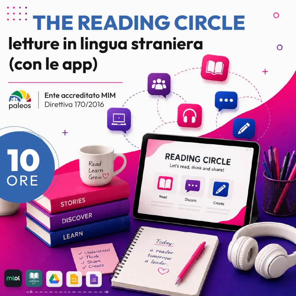 Certificazione The Reading Circle letture in lingua straniera (con le app)