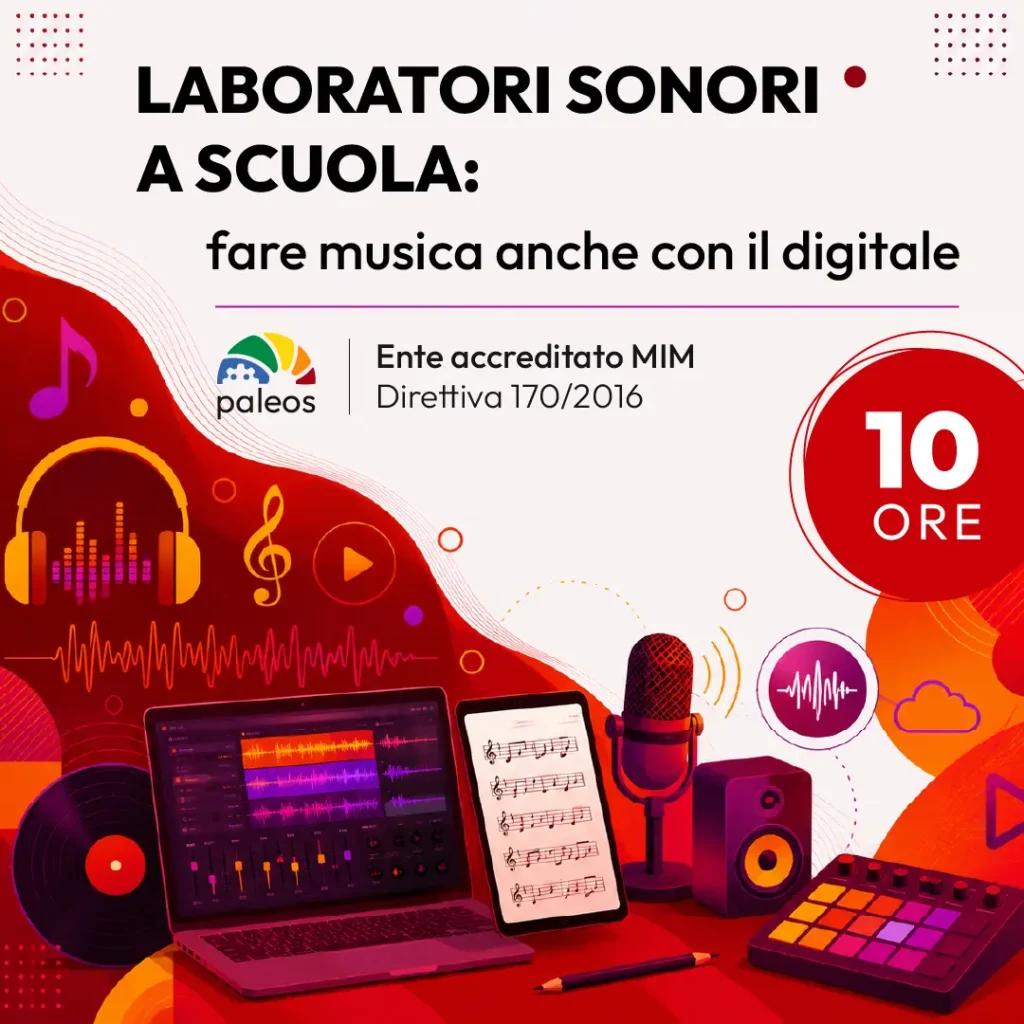 Certificazione Laboratori sonori a scuola: fare musica anche con il digitale